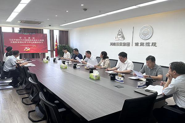 <strong>豫能新能源 | 主題教育入腦入心，扎實(shí)見效</strong>